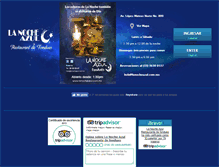 Tablet Screenshot of lanocheazul.com.mx